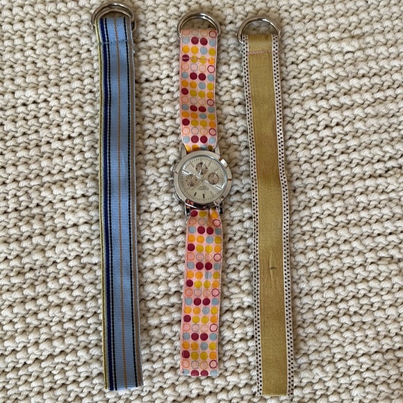 Ficaro Accessories - Ficaro Watch with interchangeable ribbon bands.